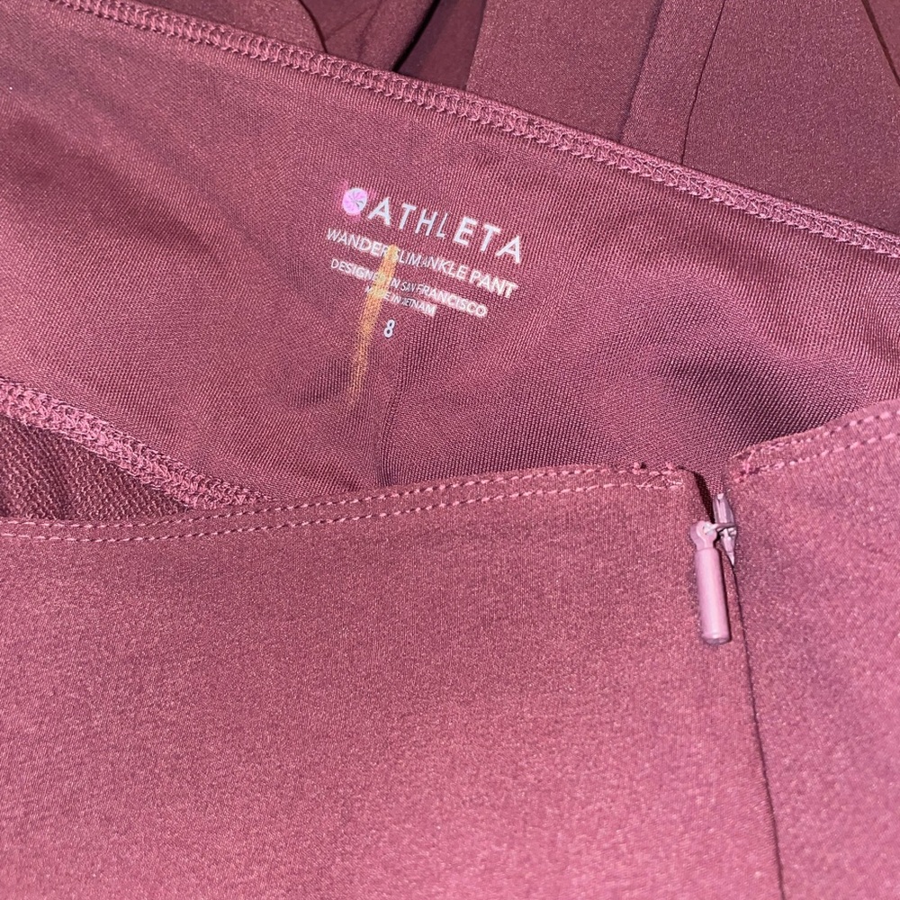 Athleta Wander Slim Ankle Pant Size: 8 - Picture 7 of 8